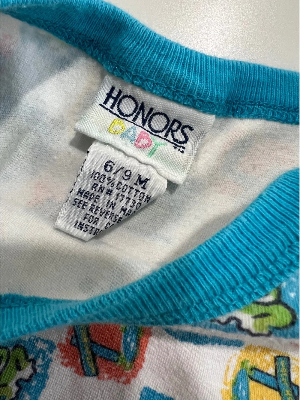 Vintage Honors Frog Romper